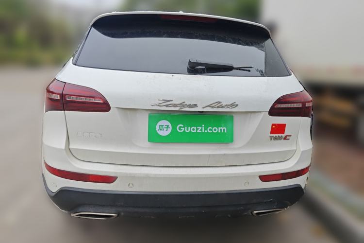Used Zotye T600 Coupe 2017 1.5T Automatic Luxury Model Rear
