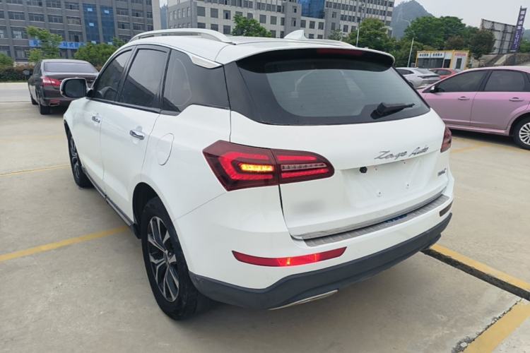 Used Zotye T600 Coupe 2017 1.8T Automatic Prestige Model Rear Left 45 Deg