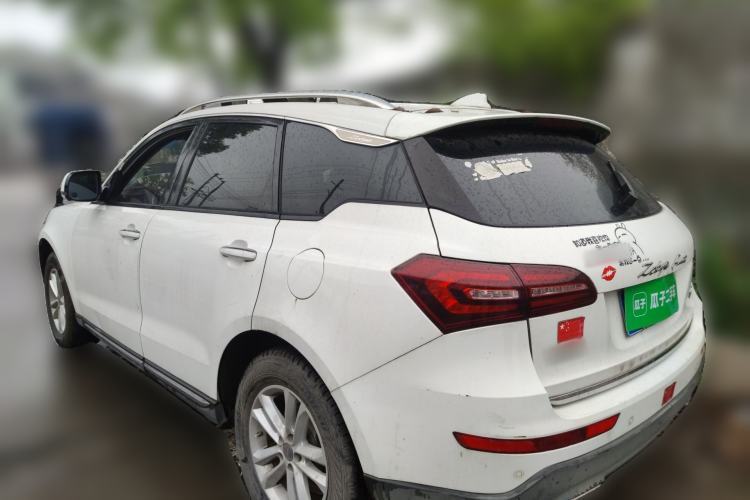 Used Zotye T600 Coupe 2017 1.5T Automatic Luxury Model Rear Left 45 Deg