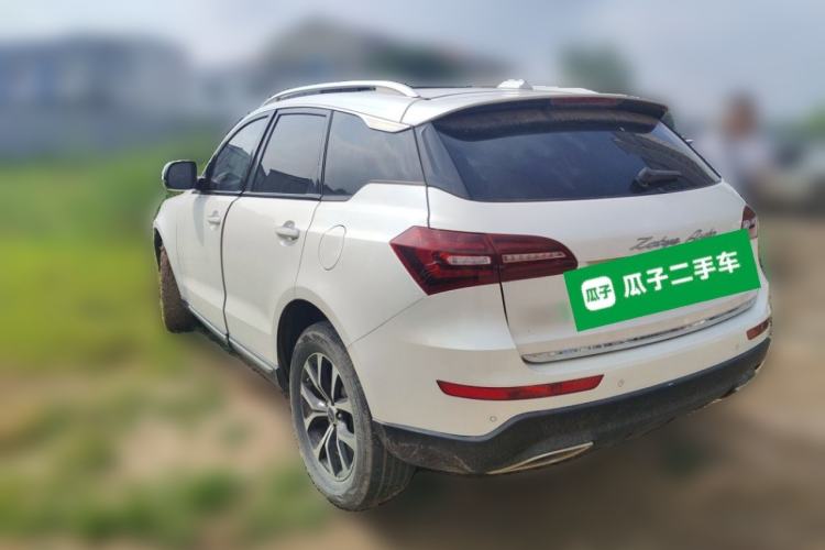 Used Zotye T600 Coupe 2017 1.5T Manual Luxury Model Rear Left 45 Deg