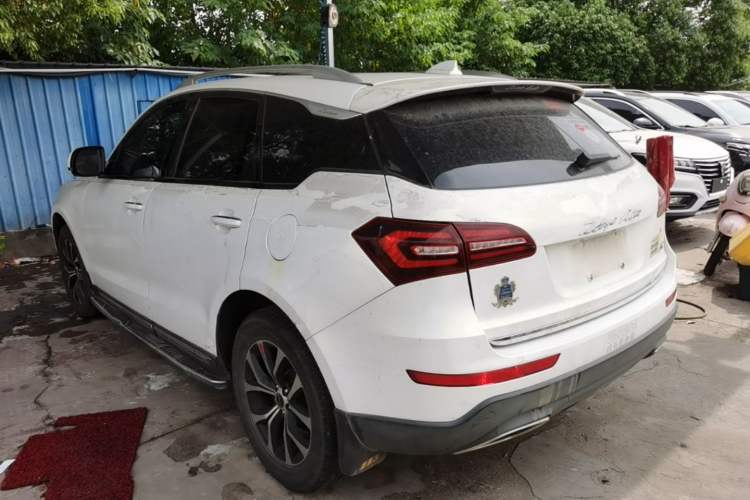Used Zotye T600 Coupe 2017 1.5T Automatic Luxury Model Rear Left 45 Deg