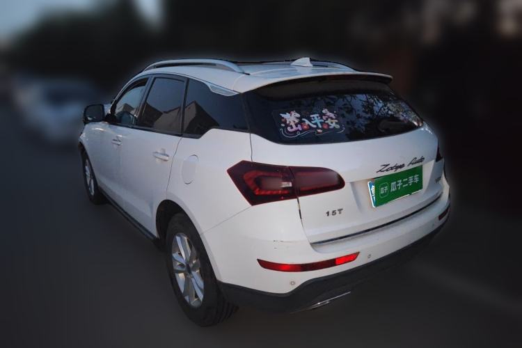 Used Zotye T600 Coupe 2017 1.5T Automatic Luxury Model Rear Left 45 Deg