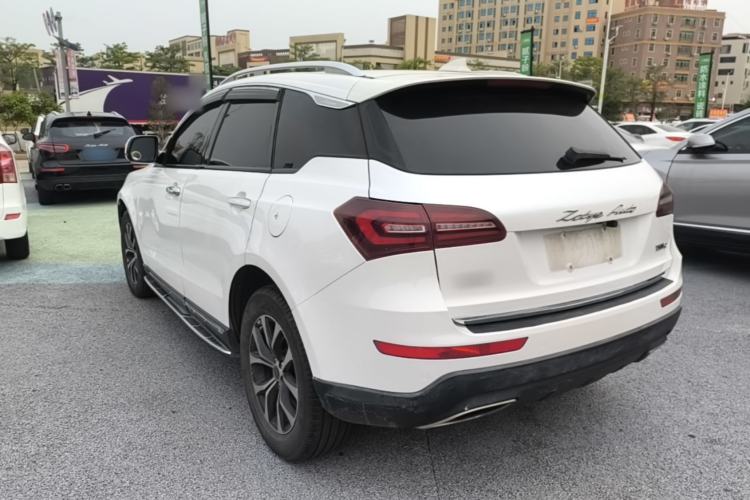 Used Zotye T600 Coupe 2017 1.5T Automatic Luxury Model Rear Left 45 Deg