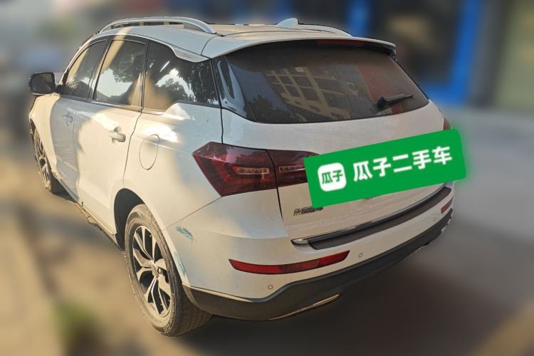 Used Zotye T600 Coupe 2017 1.5T Manual Luxury Model Rear Left 45 Deg