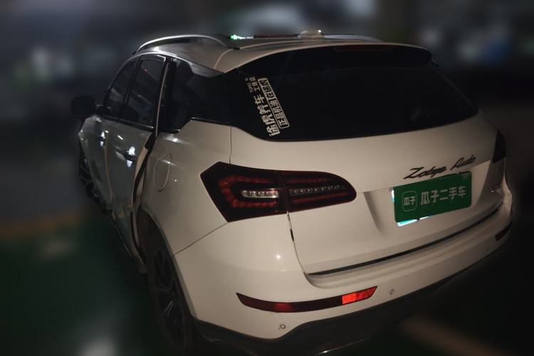Used Zotye T600 Coupe 2017 1.5T Automatic Luxury Model Rear Left 45 Deg