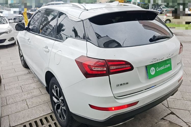 Used Zotye T600 Coupe 2017 1.5T Automatic Luxury Model Rear Left 45 Deg