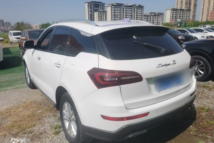 Used Zotye T600 Coupe 2017 1.5T Automatic Luxury Model Rear Left 45 Deg