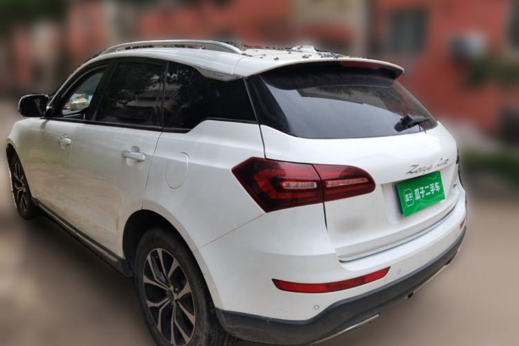 Used Zotye T600 Coupe 2017 1.5T Automatic Luxury Model Rear Left 45 Deg