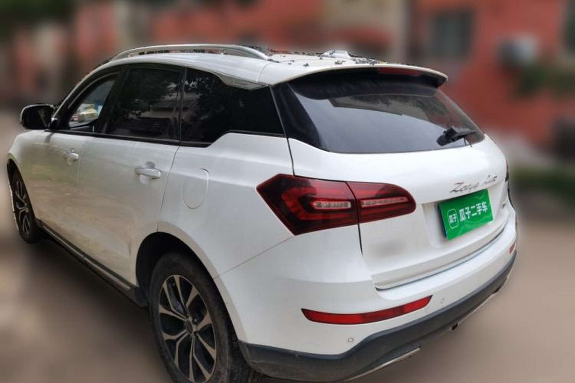 Used Zotye T600 Coupe 2017 1.5T Automatic Luxury Model Rear Left 45 Deg