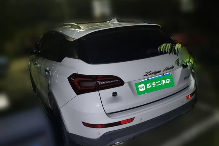 Used Zotye T600 Coupe 2017 1.5T Automatic Luxury Model Rear Left 45 Deg