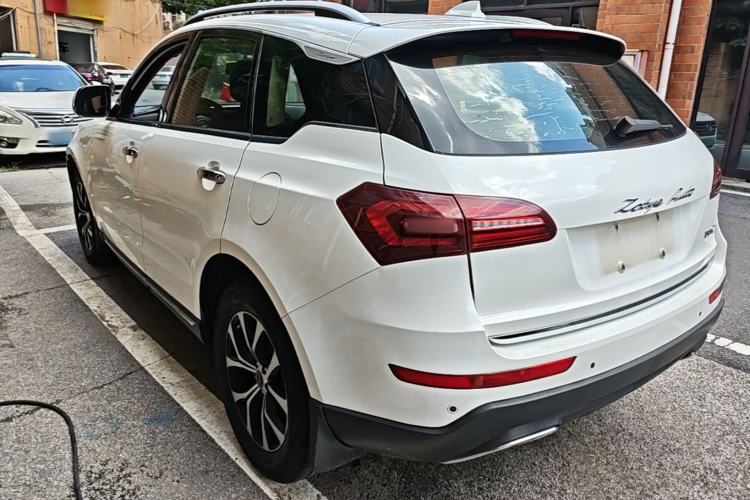 Used Zotye T600 Coupe 2017 1.5T Automatic Luxury Model Rear Left 45 Deg