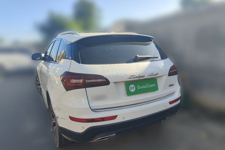 Used Zotye T600 Coupe 2017 1.5T Automatic Luxury Model Rear Left 45 Deg