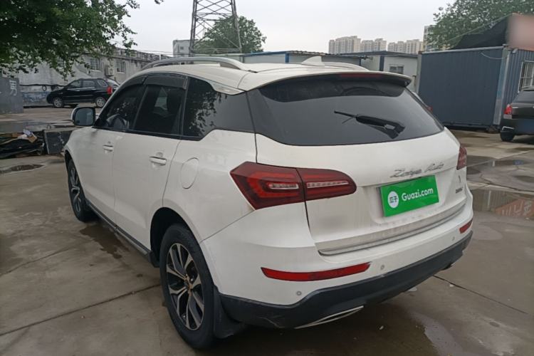 Used Zotye T600 Coupe 2017 1.5T Automatic Luxury Model Rear Left 45 Deg