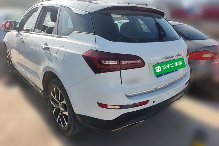 Used Zotye T600 Coupe 2017 1.5T Automatic Luxury Model Rear Left 45 Deg