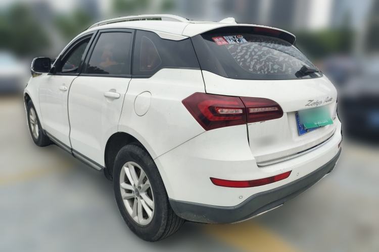 Used Zotye T600 Coupe 2017 1.5T Automatic Luxury Model Rear Left 45 Deg