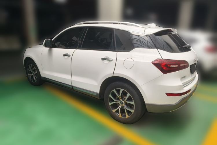 Used Zotye T600 Coupe 2017 1.5T Automatic Luxury Model Rear Left 45 Deg