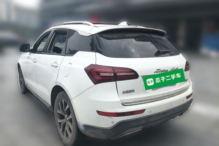 Used Zotye T600 Coupe 2017 1.5T Automatic Luxury Model Rear Left 45 Deg