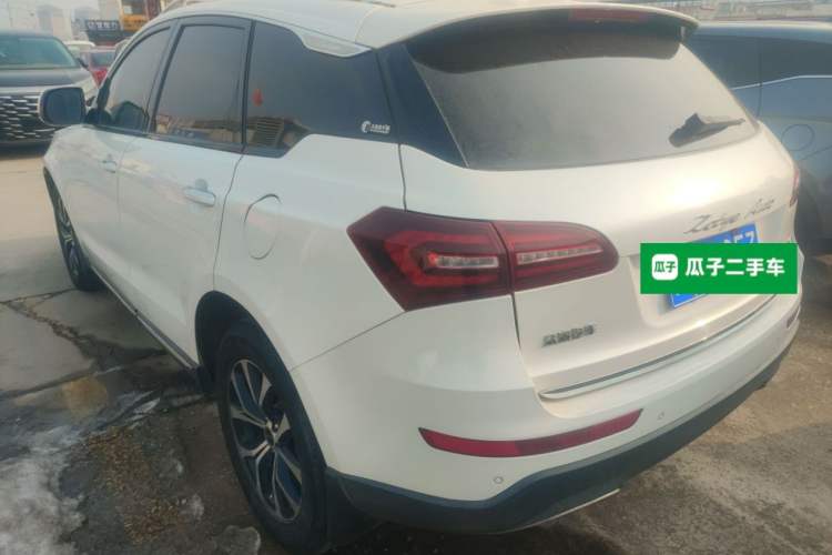 Used Zotye T600 Coupe 2017 1.5T Automatic Luxury Model Rear Left 45 Deg