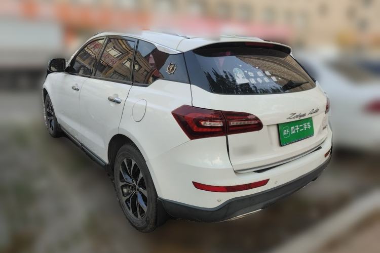 Used Zotye T600 Coupe 2017 1.5T Automatic Luxury Model Rear Left 45 Deg