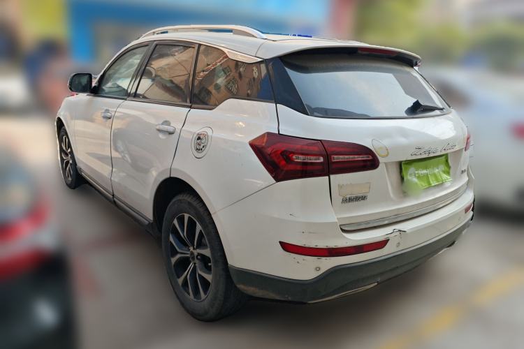 Used Zotye T600 Coupe 2017 1.5T Automatic Luxury Model Rear Left 45 Deg