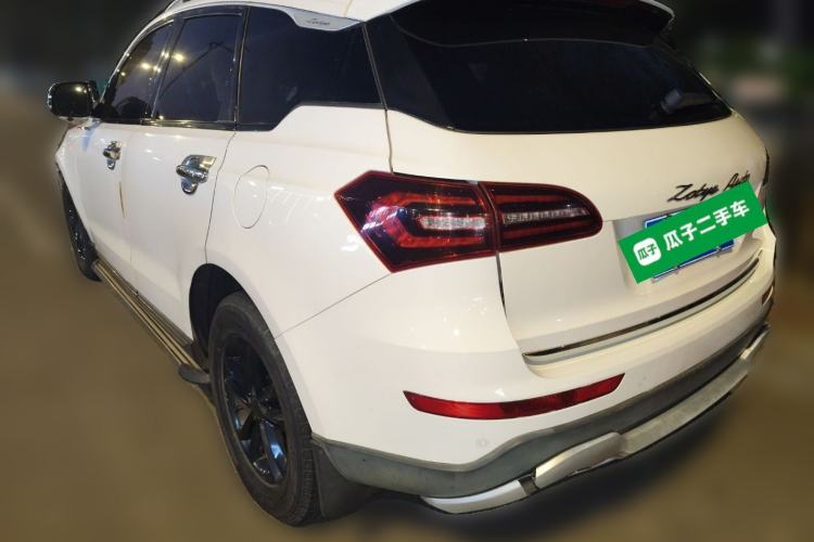 Used Zotye T600 Coupe 2017 1.5T Automatic Luxury Model Rear Left 45 Deg