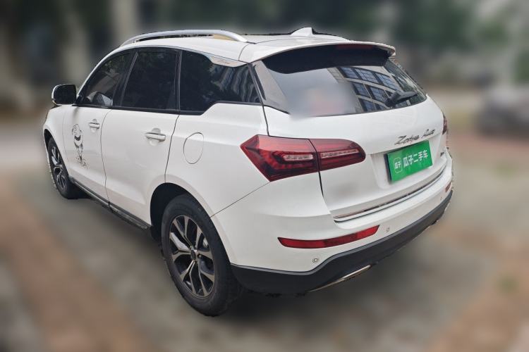 Used Zotye T600 Coupe 2017 1.5T Automatic Luxury Model Rear Left 45 Deg