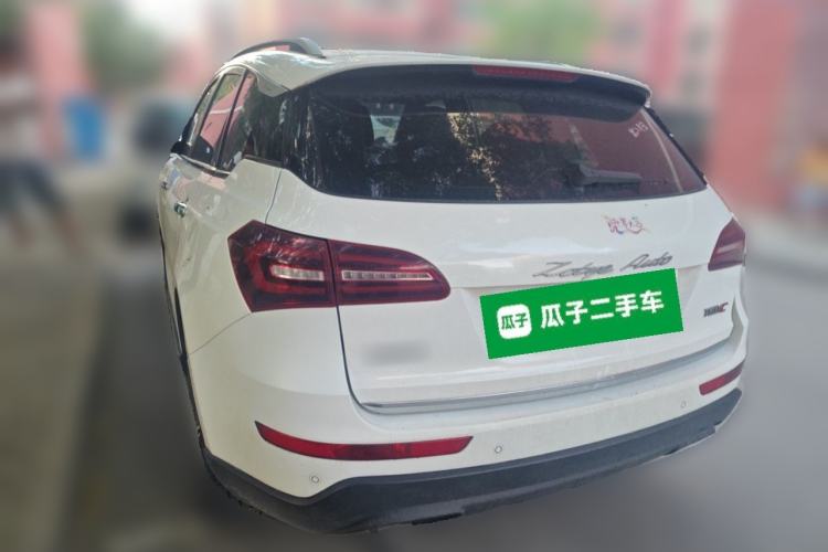 Used Zotye T600 Coupe 2017 1.5T Automatic Luxury Model Rear Left 45 Deg