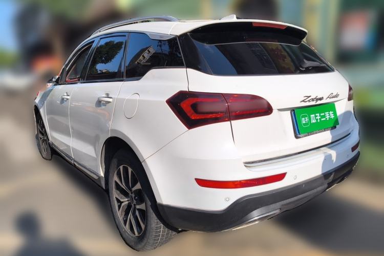 Used Zotye T600 Coupe 2017 1.5T Manual Luxury Model Rear Left 45 Deg