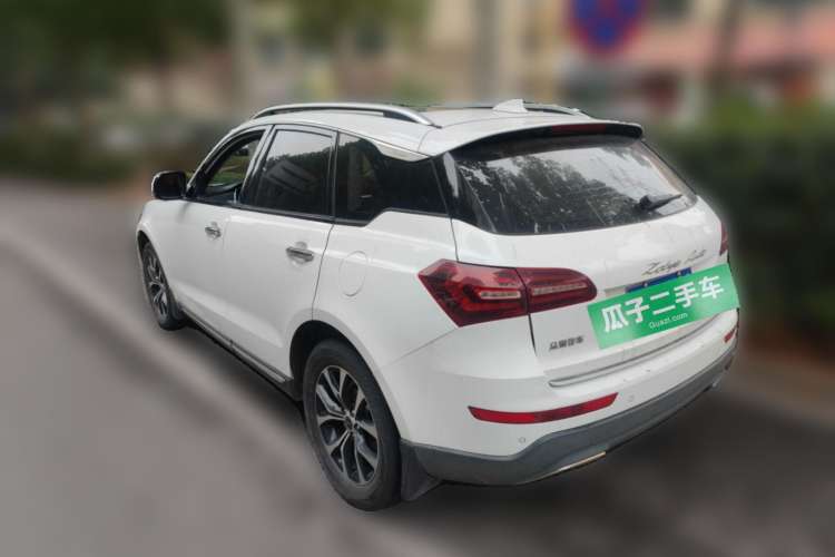 Used Zotye T600 Coupe 2017 1.5T Automatic Luxury Model Rear Left 45 Deg