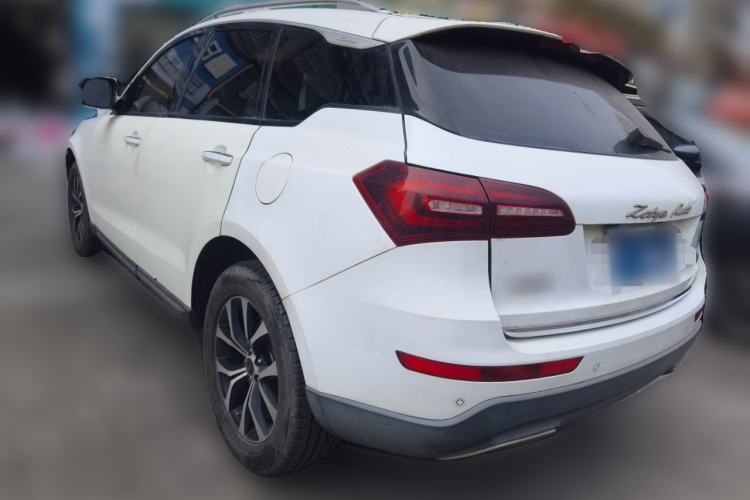 Used Zotye T600 Coupe 2017 1.5T Automatic Luxury Model Rear Left 45 Deg