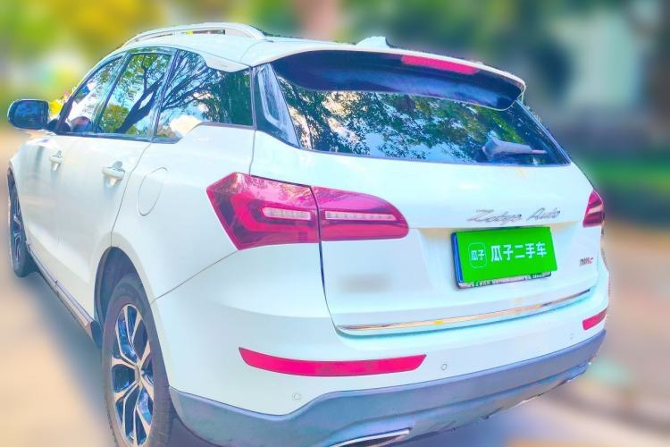 Used Zotye T600 Coupe 2017 1.5T Automatic Luxury Model Rear Left 45 Deg