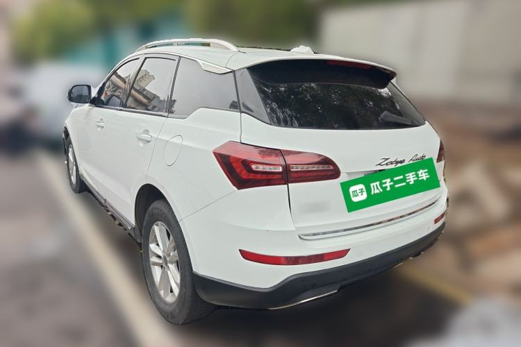 Used Zotye T600 Coupe 2017 1.5T Automatic Luxury Model Rear Left 45 Deg