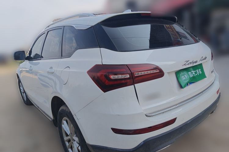 Used Zotye T600 Coupe 2017 1.5T Manual Luxury Model Rear Left 45 Deg
