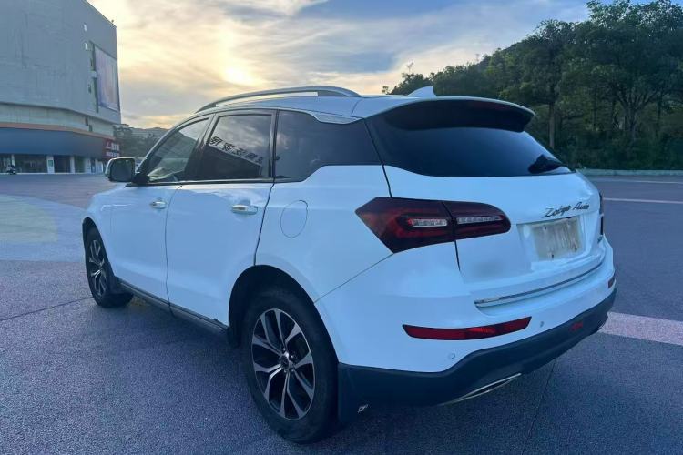 Used Zotye T600 Coupe 2017 1.5T Manual Luxury Model Rear Left 45 Deg