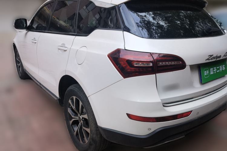 Used Zotye T600 Coupe 2017 1.5T Automatic Luxury Model Rear Left 45 Deg