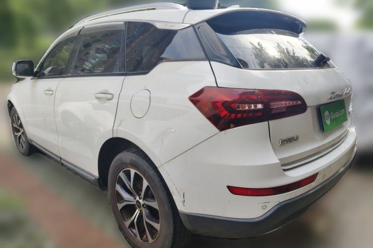 Used Zotye T600 Coupe 2017 1.5T Automatic Luxury Model Rear Left 45 Deg