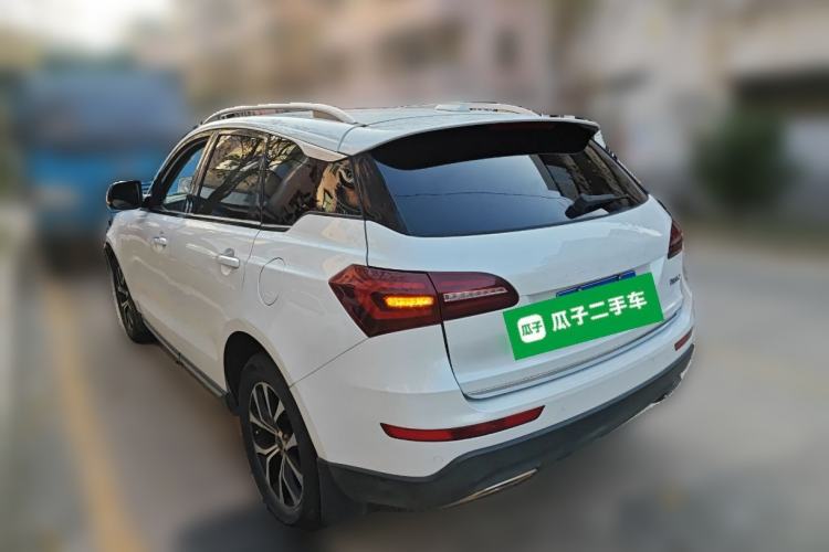 Used Zotye T600 Coupe 2017 1.5T Automatic Luxury Model Rear Left 45 Deg