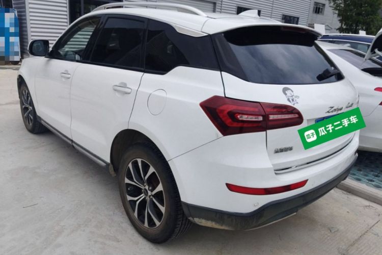 Used Zotye T600 Coupe 2017 1.5T Automatic Luxury Model Rear Left 45 Deg
