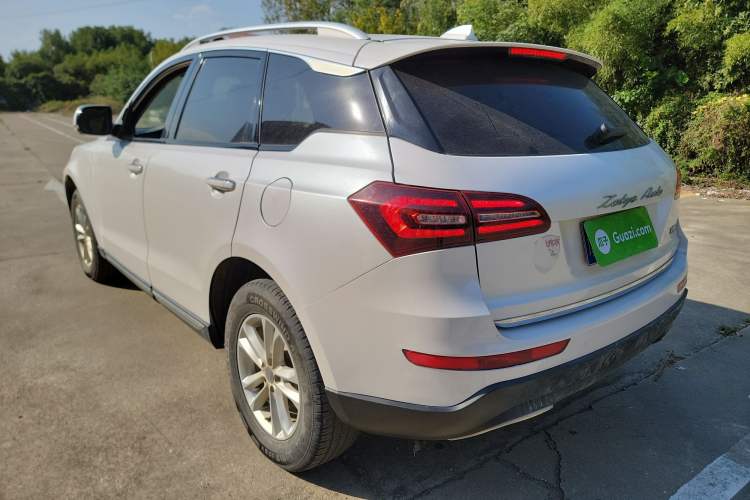 Used Zotye T600 Coupe 2017 1.5T Manual Luxury Model Rear Left 45 Deg