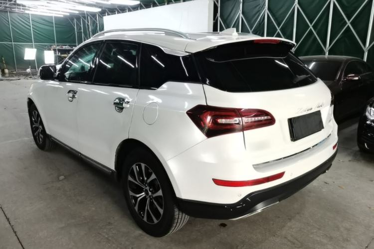 Used Zotye T600 Coupe 2017 1.8T Automatic Prestige Model Rear Left 45 Deg