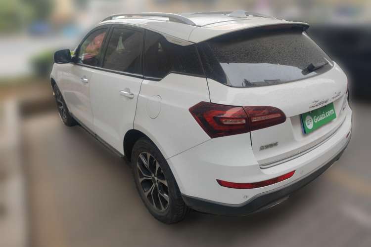 Used Zotye T600 Coupe 2017 1.5T Automatic Luxury Model Rear Left 45 Deg