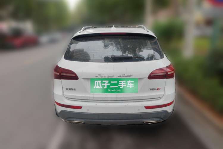 Used Zotye T600 Coupe 2017 1.5T Automatic Luxury Model Rear
