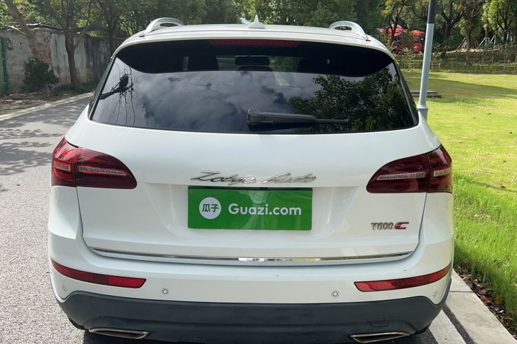 Used Zotye T600 Coupe 2017 1.5T Automatic Luxury Model Rear