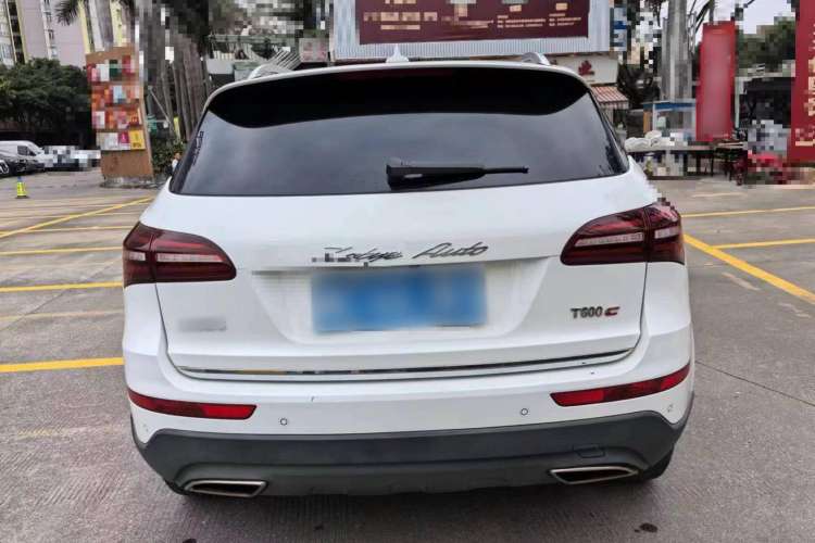 Used Zotye T600 Coupe 2017 1.5T Automatic Luxury Model Rear