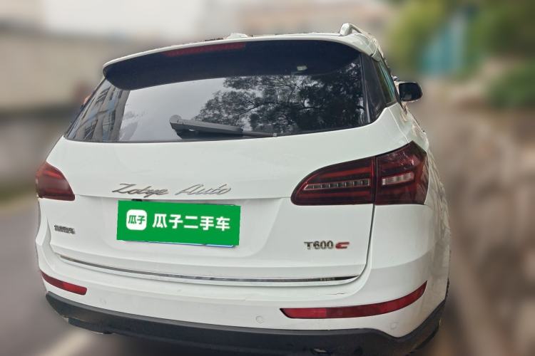 Used Zotye T600 Coupe 2017 1.5T Automatic Luxury Model Rear