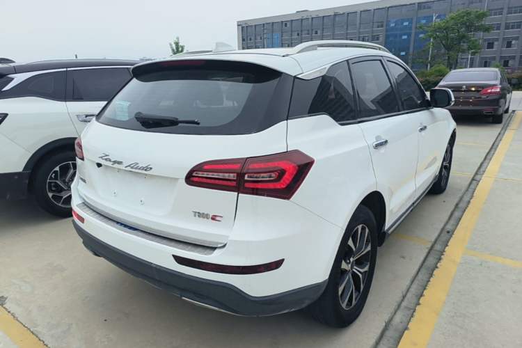 Used Zotye T600 Coupe 2017 1.8T Automatic Prestige Model Rear Right 45 Deg