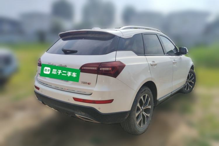 Used Zotye T600 Coupe 2017 1.5T Manual Luxury Model Rear Right 45 Deg