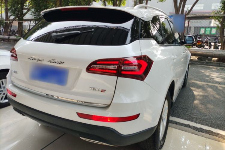 Used Zotye T600 Coupe 2017 1.5T Manual Luxury Model Rear Right 45 Deg