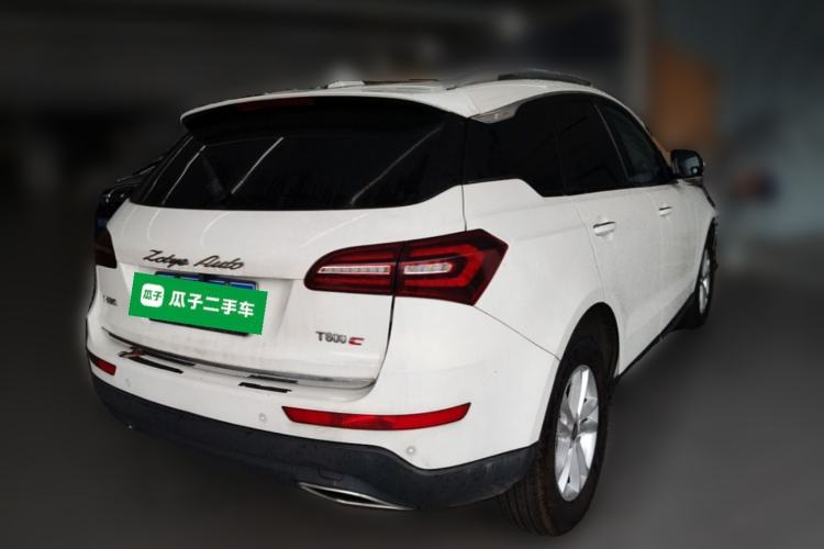 Used Zotye T600 Coupe 2017 1.5T Automatic Luxury Model Rear Right 45 Deg