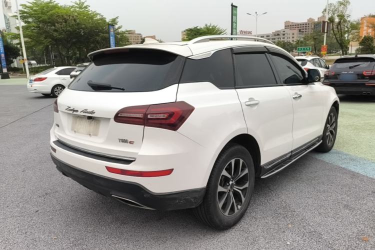 Used Zotye T600 Coupe 2017 1.5T Automatic Luxury Model Rear Right 45 Deg